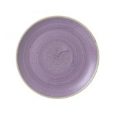 CHURCHILL STONECAST LAVENDER COUPE PLATE 10.2inch