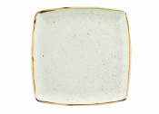 CHURCHILL SUPER VITRIFIED STONECAST SQUARE PLATE 10.5inch