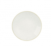 CHURCHILL SUPER VITRIFIED STONECAST BARLEY WHITE COUPE PLATE 8.9inch