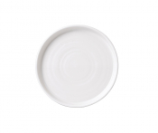 CHURCHILL SUPER VITRIFIED WHITE VELLUM CHEF'S WALLED PLATE 10.2inch