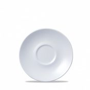 CHURCHILL SUPER VITRIFIED WHITE VELLUM SAUCER 6.1inch