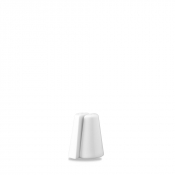 CHURCHILL SUPER VITRIFIED VOYAGER WHITE ODYSSEY PEPPER POT 3.5inch