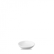CHURCHILL SUPER VITRIFIED WHITE BUTTER PAD 3.9inch