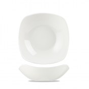 CHURCHILL SUPER VITRIFIED WHITE X SQUARED SQUARE BOWL 20OZ