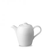 CHURCHILL SUPER VITRIFIED WHITE SANDRINGHAM CAFÉ TEAPOT 12OZ