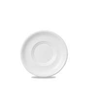 CHURCHILL WHITEWARE MAPLE SAUCER WHTSOL1