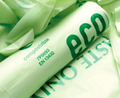 COMPOSTABLE BIN BAG 70LTR 730X830MM X300 (30ROLLS OF 10)