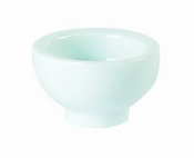 DPS PORCELITE CREATIONS FOOTED BOWL 2.4X1.2inch