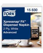 TORK FIT XPRESSNAP WHITE DISPENSER NAPKIN 2PLY N14