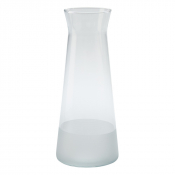 WATER CARAFE & TUMBLERS WHITE FROSTED CARAFE 1,145ML