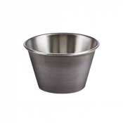 ANTIQUE SILVER RANGE SAUCE/DIP POT ANTIQUE SILVER 2.5OZ