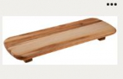 WOODEN SERVING STAND 50X18X5.6 CM