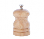 3inch NATURAL RUBBER WOOD PEPPER MILL