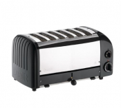 DUALIT 6 SLOT TOASTER BLACK