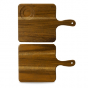 DUDSON ACACIA WOOD SQUARE BOARD 14.8X10inch