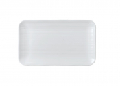 DUDSON WHITE RECTANGULAR PLATE 10.6X6.3inch