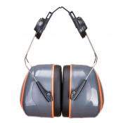 PW62 HV EXTREME EAR DEFENDERS HIGH CLIP-ONGREY/ORANGE