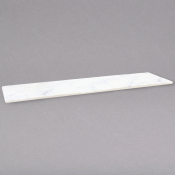 FROSTONE WHITE MARBLE DISPLAY TRAY GN2:4 52.5X16X1CM