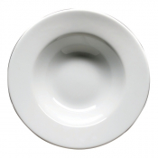 GENWARE WHITE PORCELAIN PASTA DISH 14.8OZ