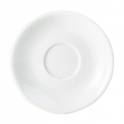 GENWARE PORCELAIN WHITE SAUCER 5.3inch
