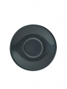 GENWARE PORCELAIN GREY SAUCER 6.3inch