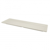 GENWARE MELAMINE WHITE PLATTER GN 2/4