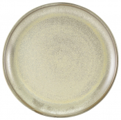 GENWARE TERRA PORCELAIN MATT GREY COUPE PLATE 12inch