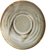 GENWARE TERRA PORCELAIN GREY SAUCER 4.5inch
