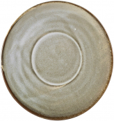 GENWARE TERRA PORCELAIN GREY SAUCER 5.7inch