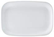 GENWARE WHITE PORCELAIN RECTANGULAR PLATE 14X9.4inch