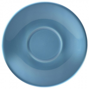 GENWARE PORCELAIN BLUE SAUCER 5.3inch