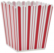 GENWARE POPCORN CUP 40CL/14OZ 8X8X9CM PPC040