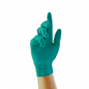 GREEN PEARL NITRILE SMALL MEDICAL GLOVES AQL1.5 10X100