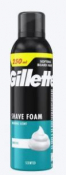 GILETTE SHAVING FOAM SENSITIVE 250ML