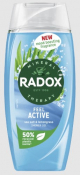 RADOX SHOWER GEL FEEL ACTIVE 225ML X6