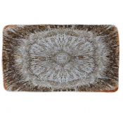 RUSTICO IRIS RECTANGULAR PLATES 29CMX16CM