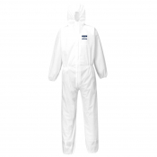 ST30 BIZTEX SMS COVERALLWHITE