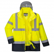 HI VIZ JACKET YELLOW /NAVY 4IN 1 S471