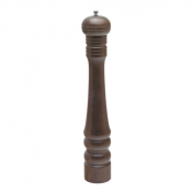 GENWARE DARK WOOD PEPPER MILL GRINDER 17inch