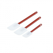 SILICONE HIGH HEAT RED SPATULA 10inch