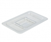 POLYCARBONATE CLEAR GASTRONORM PAN LID 1/4