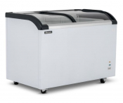 BLIZZARD CURVED GLASS LID FREEZER 320L FULL WARRANTY