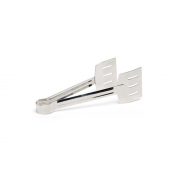 STAINLESS STEEL WIDE BLADE SERVING TONGS 9.5inch