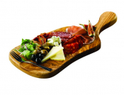 GENWARE OLIVE WOOD PADDLE BOARD 15X7inch