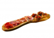GENWARE OLIVE WOOD PLATTER 21.7X5.1inch