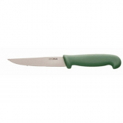 GREEN HANDLED VEGETABLE KNIFE 4.5inch
