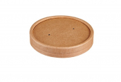 KRAFT PP LINED LID FOR 4OZ PORTION POT  X1000