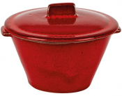 RUSTICO LAVA CONIC CASSEROLE 18OZ/51CL   X6   C44203