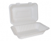 HINGED FOODBOX BIO RANGE BX051 235X140X67 LARGE BAGASSE AN204