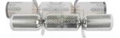 14inch WINTER CRYSTAL SILVER WHITE CRACKER X25
